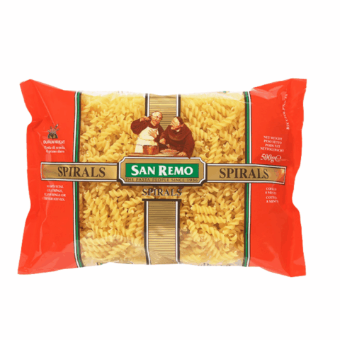 Nui xoắn San Remo Spirals No.16 gói 500g