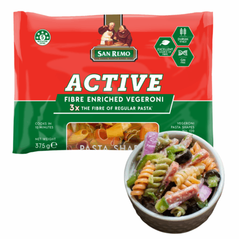 Nui Rau Củ Shapes Số 120 hiệu San Remo 375g