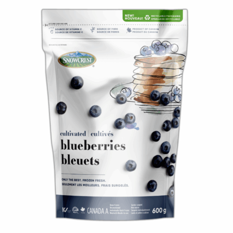 Việt quất đông lạnh Snowcrest 600g