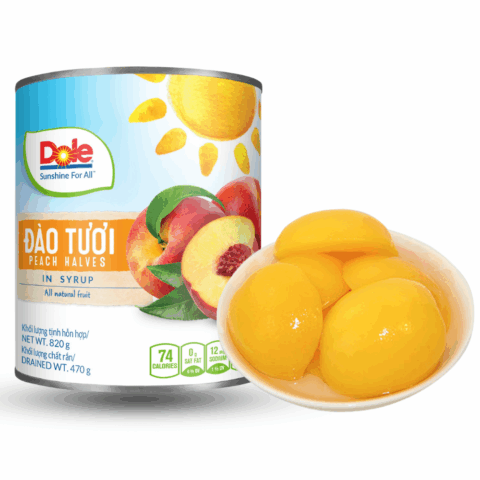 Đào Tươi Dole 820g