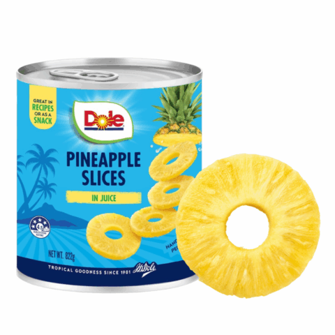 Dứa Tươi Nguyên Lát Dole 822g