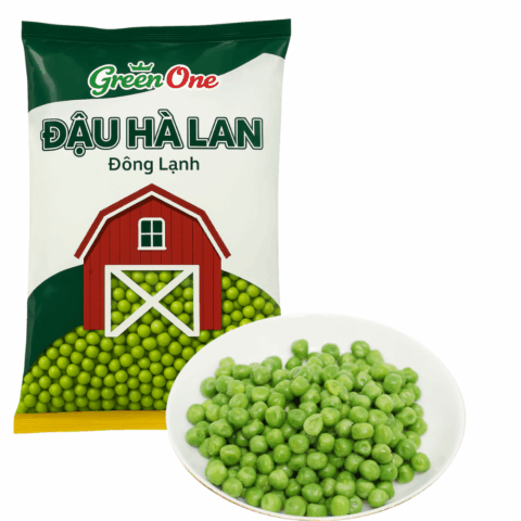 Đậu Hà Lan đông lạnh hiệu GreenOne 1kg