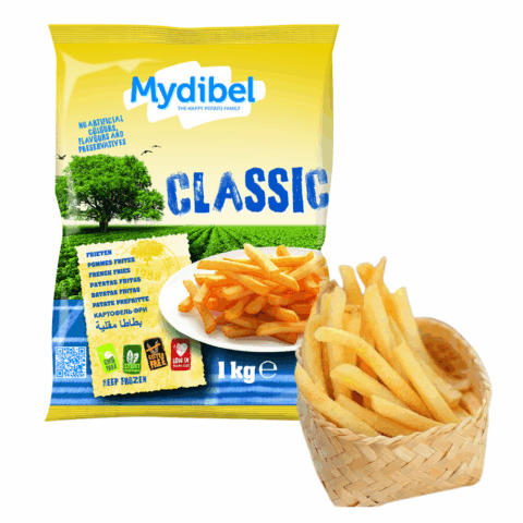 Khoai tây đông lạnh cắt thẳng hiệu Mydibel 9/9