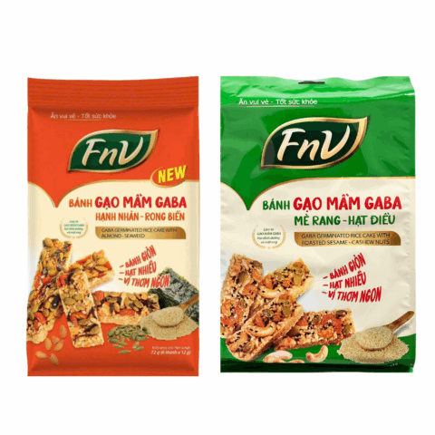 Bánh gạo mầm Gaba FNV 72g