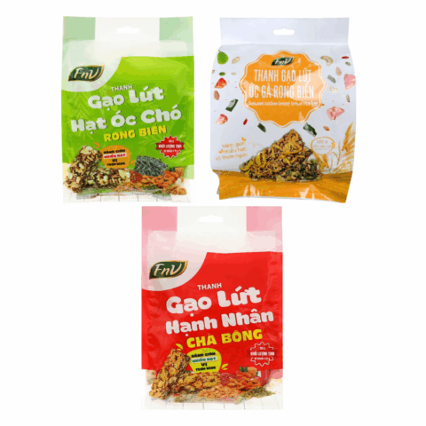 Thanh gạo lứt FNV túi 120g