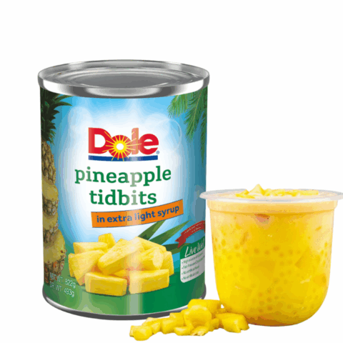 Dứa Tươi Miếng Nhỏ Dole 822g