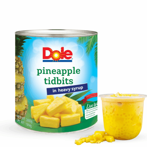 Dứa Tươi Miếng Nhỏ Dole 3062g