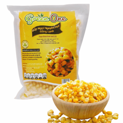 Bắp Ngọt Nguyên Hạt Đông Lạnh 450g