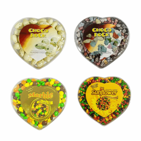 Sô Cô La hiệu Choco Rock hộp trái tim 250g