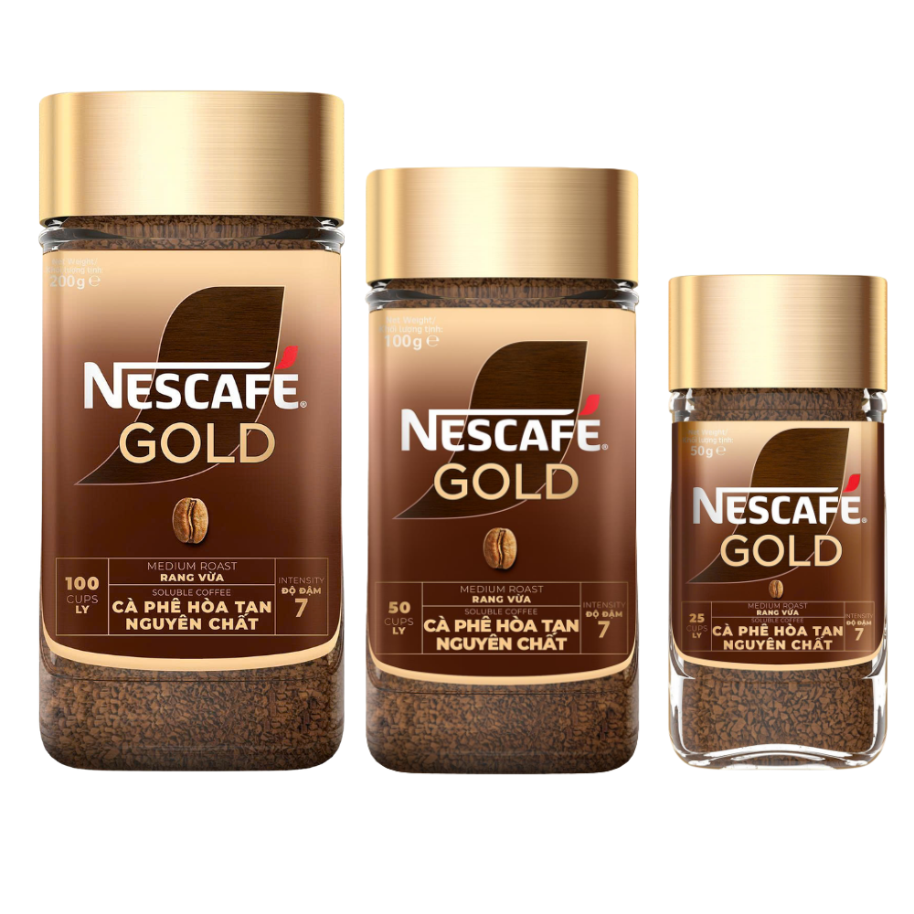 Cà phê NESCAFE GOLD Original In5