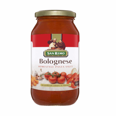 Sốt Mì Ý vị Thịt Bò Bolognese hiệu San Remo 500g